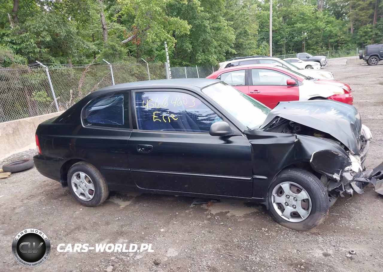 2001 Hyundai Accent Gs VIN:KMHCG35C81U156404 - 12