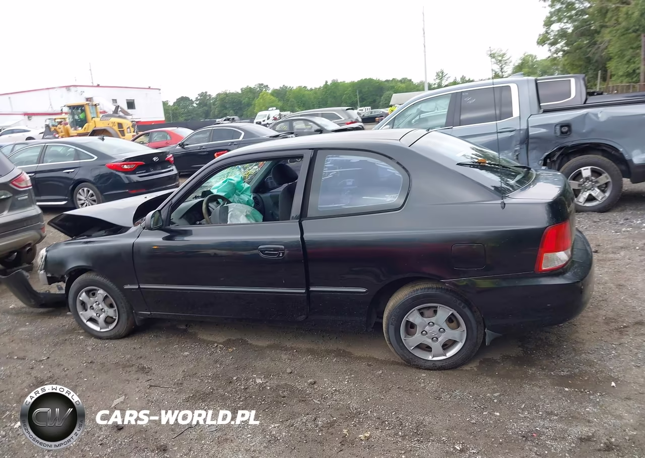 2001 Hyundai Accent Gs VIN:KMHCG35C81U156404 - 13