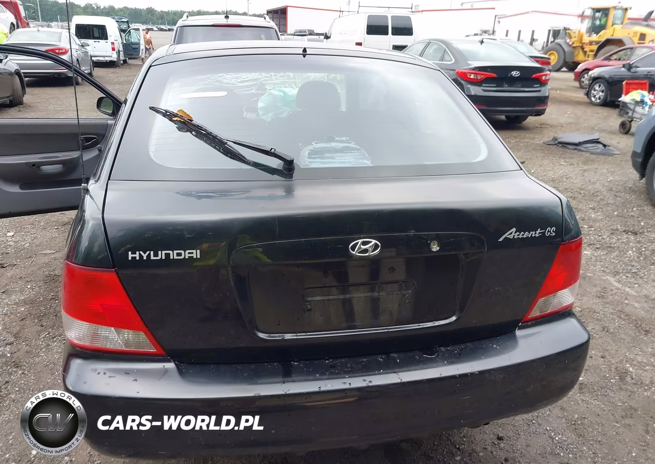 2001 Hyundai Accent Gs VIN:KMHCG35C81U156404 - 15