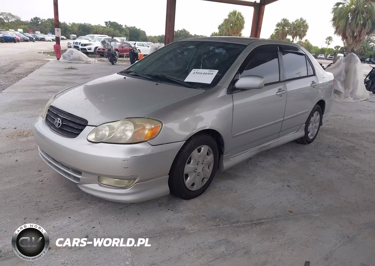 2003 Toyota Corolla S VIN:2T1BR32E33C148453 - 2