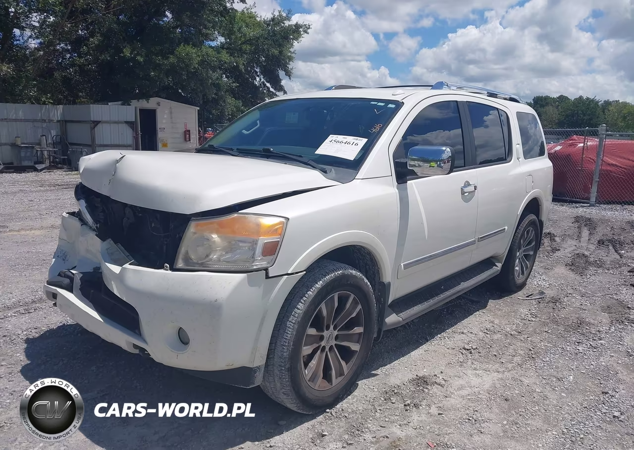 2015 Nissan Armada Sl VIN:5N1BA0ND8FN619633 - 2