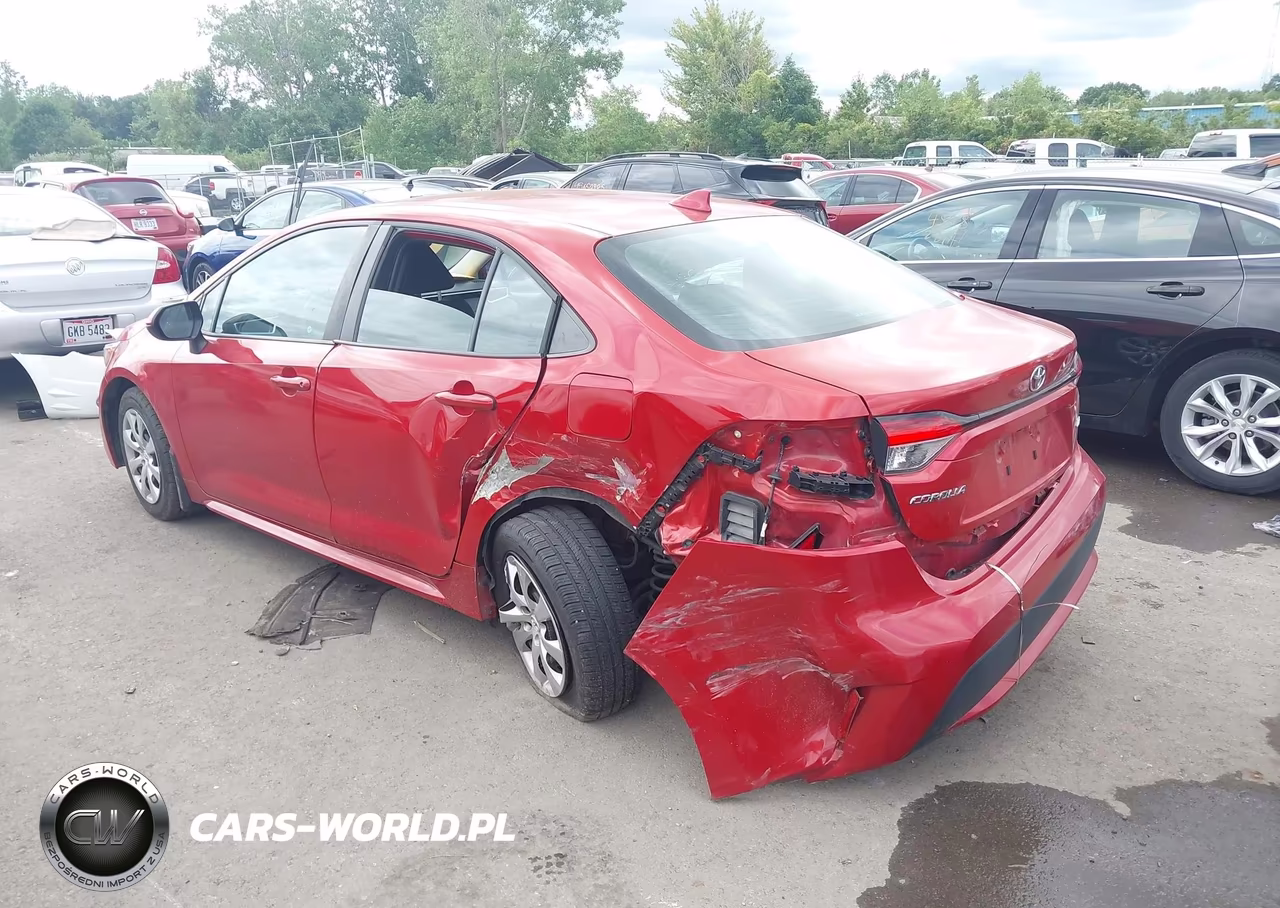 2021 Toyota Corolla Le VIN:5YFEPMAE1MP161648 - 3