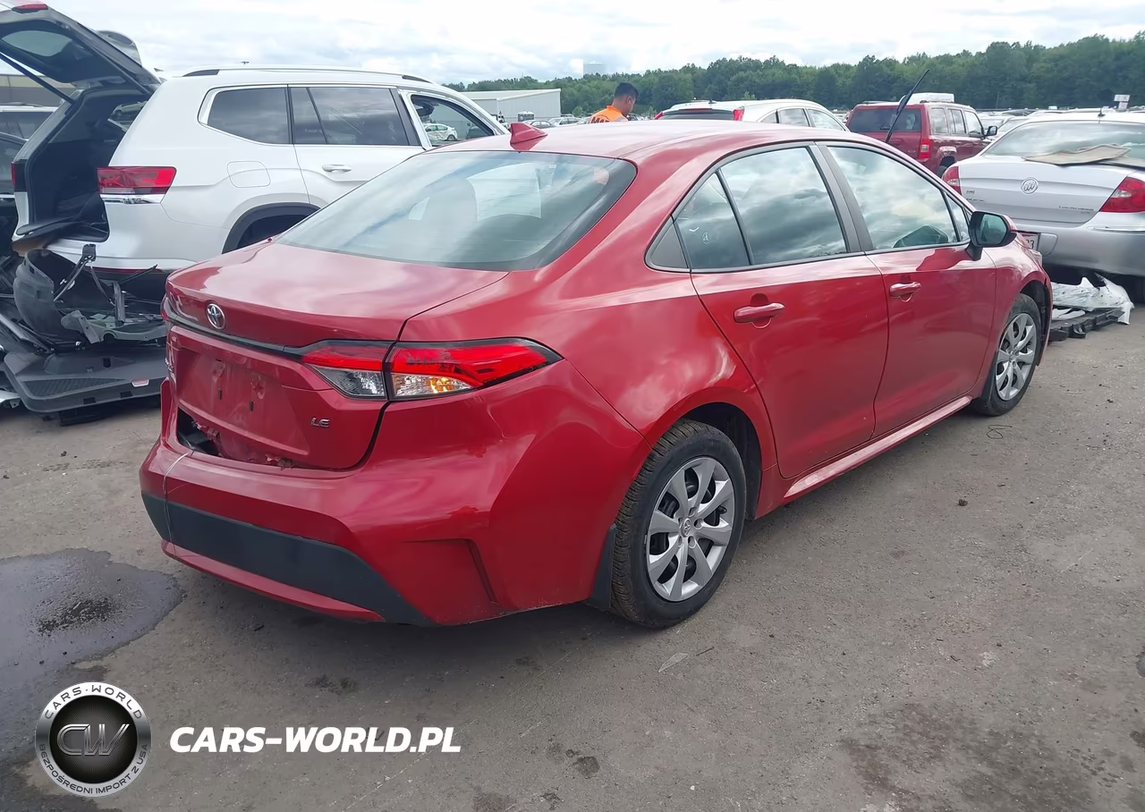 2021 Toyota Corolla Le VIN:5YFEPMAE1MP161648 - 4