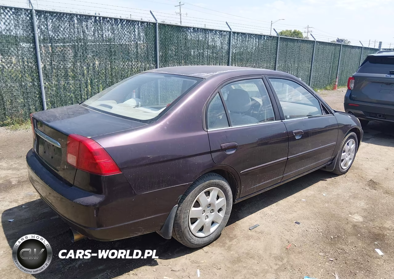 2001 Honda Civic Ex VIN:2HGES25771H518574 - 4