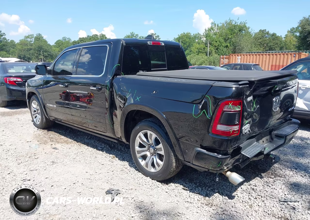2019 Ram 1500 Longhorn 4X4 5'7 Box VIN:1C6SRFKT5KN728385 - 3