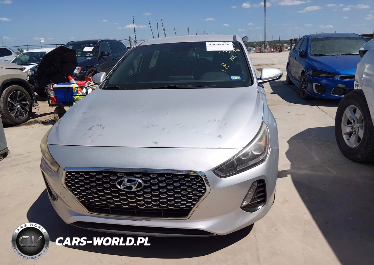 2018 Hyundai Elantra Gt Sport VIN:KMHH55LC7JU073444 - 12