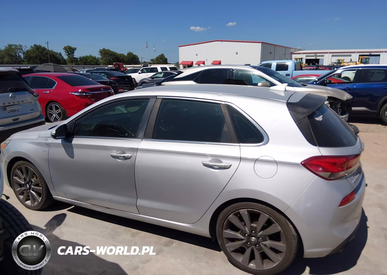 2018 Hyundai Elantra Gt Sport VIN:KMHH55LC7JU073444 - 14