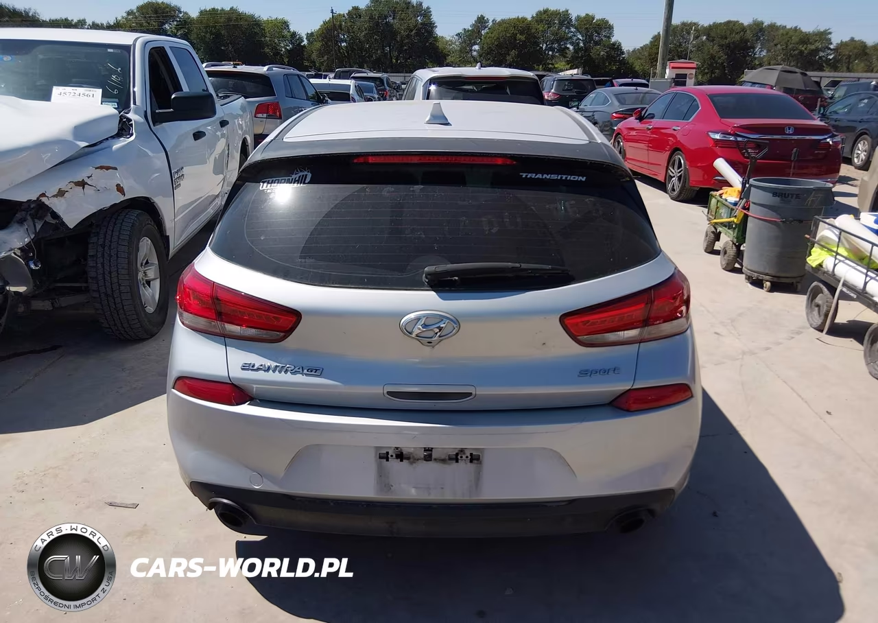 2018 Hyundai Elantra Gt Sport VIN:KMHH55LC7JU073444 - 16