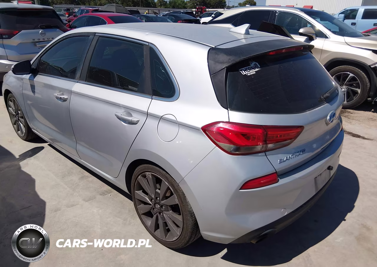 2018 Hyundai Elantra Gt Sport VIN:KMHH55LC7JU073444 - 3