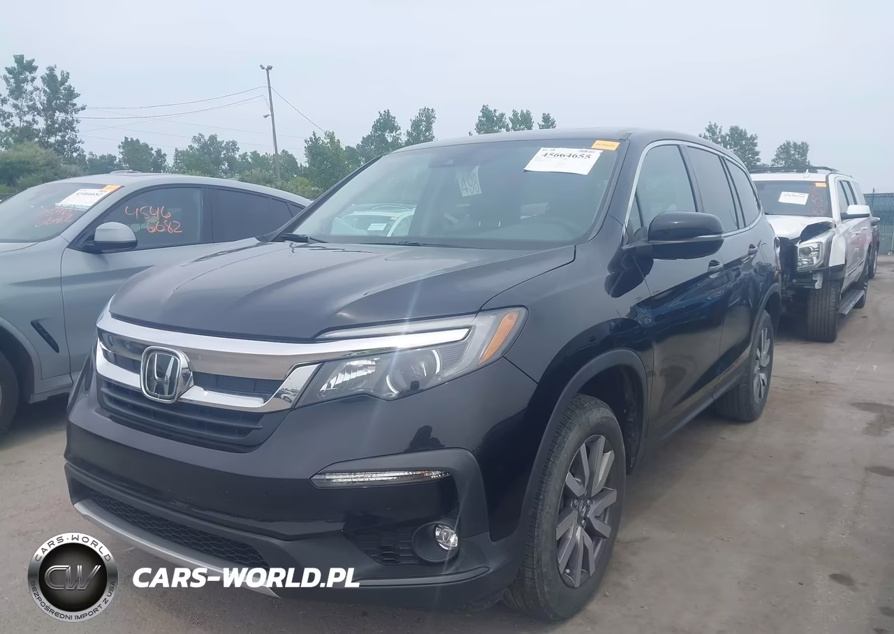 2021 Honda Pilot Awd Ex-L VIN:5FNYF6H55MB092833 - 2