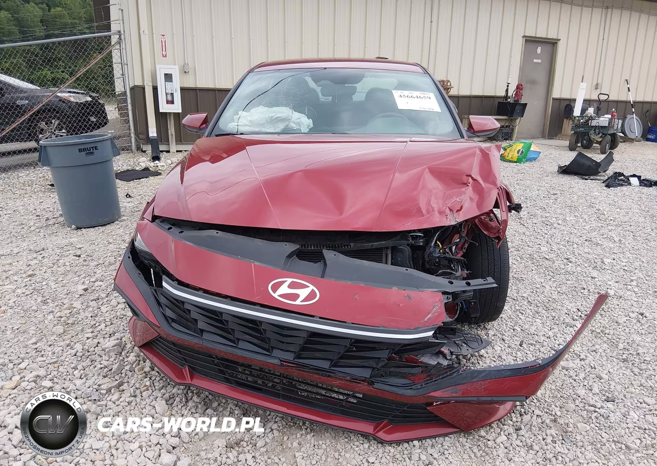 2024 Hyundai Elantra Hybrid Blue VIN:KMHLM4DJ3RU097661 - 13