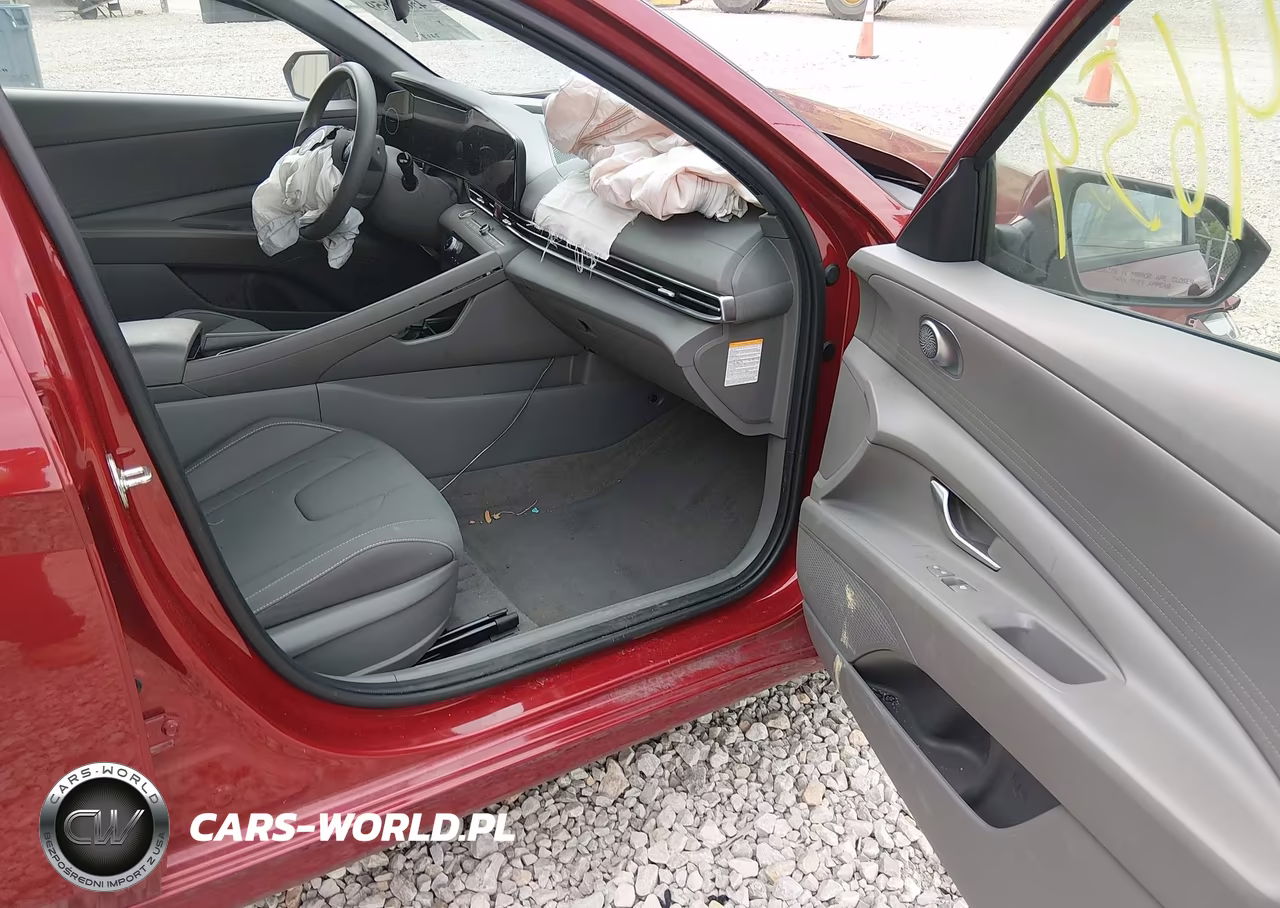 2024 Hyundai Elantra Hybrid Blue VIN:KMHLM4DJ3RU097661 - 5