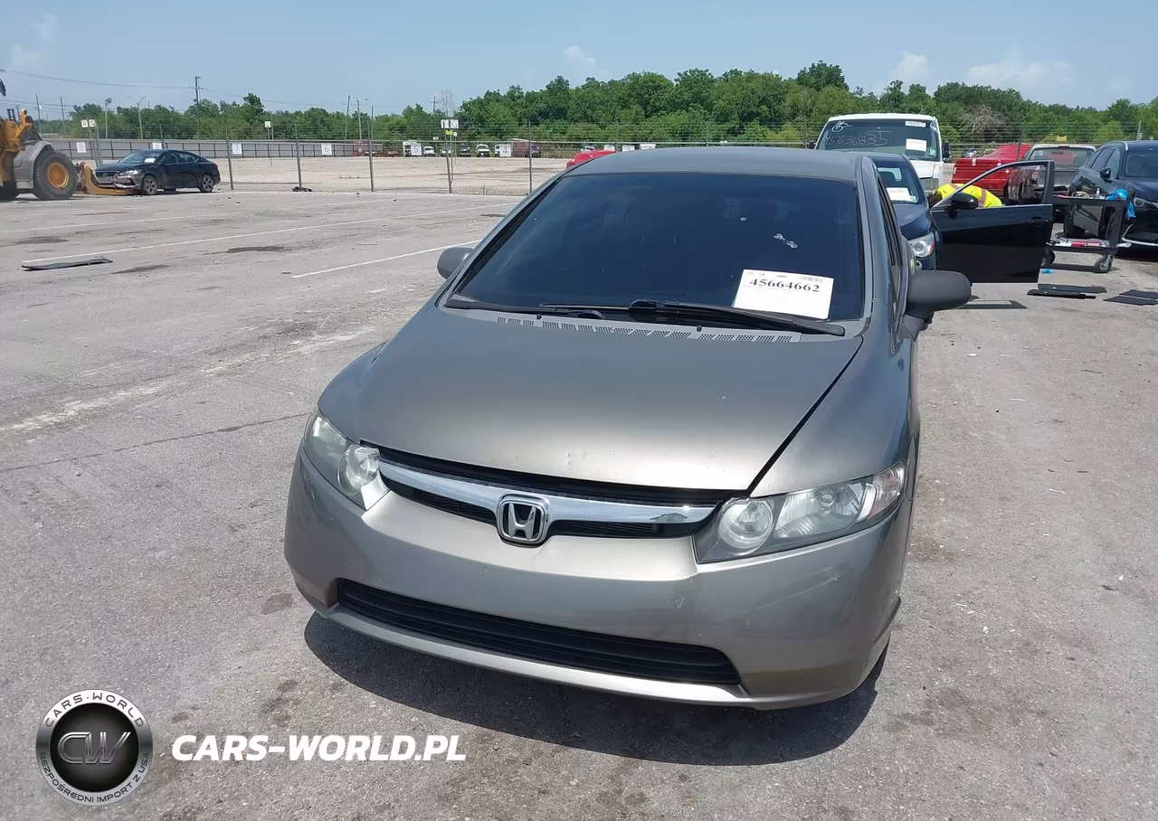 2007 Honda Civic Lx VIN:1HGFA15527L087136 - 12