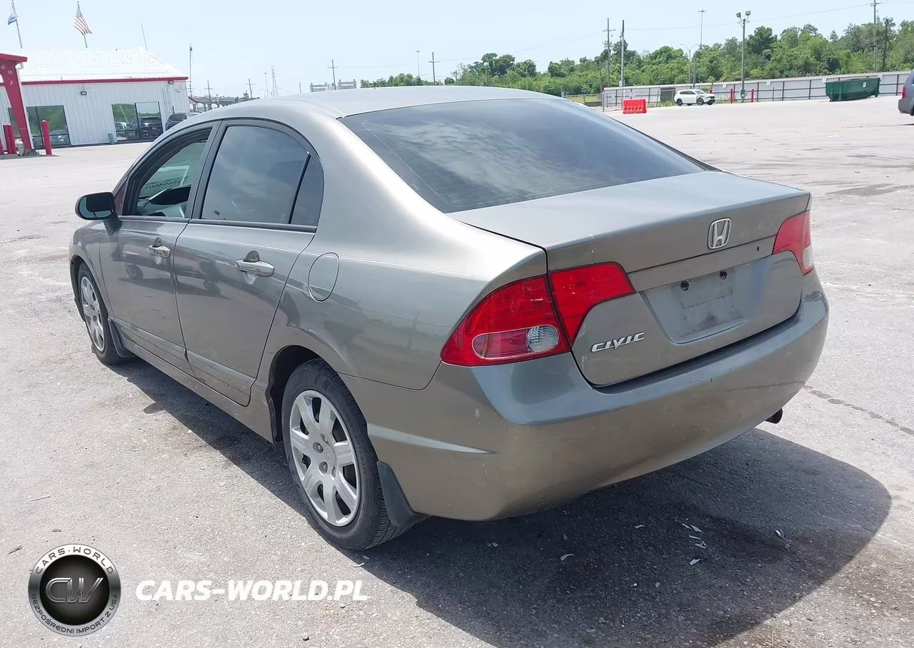 2007 Honda Civic Lx VIN:1HGFA15527L087136 - 3