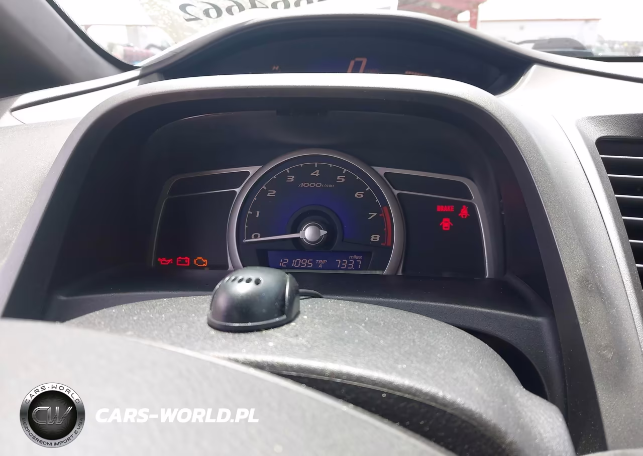 2007 Honda Civic Lx VIN:1HGFA15527L087136 - 7