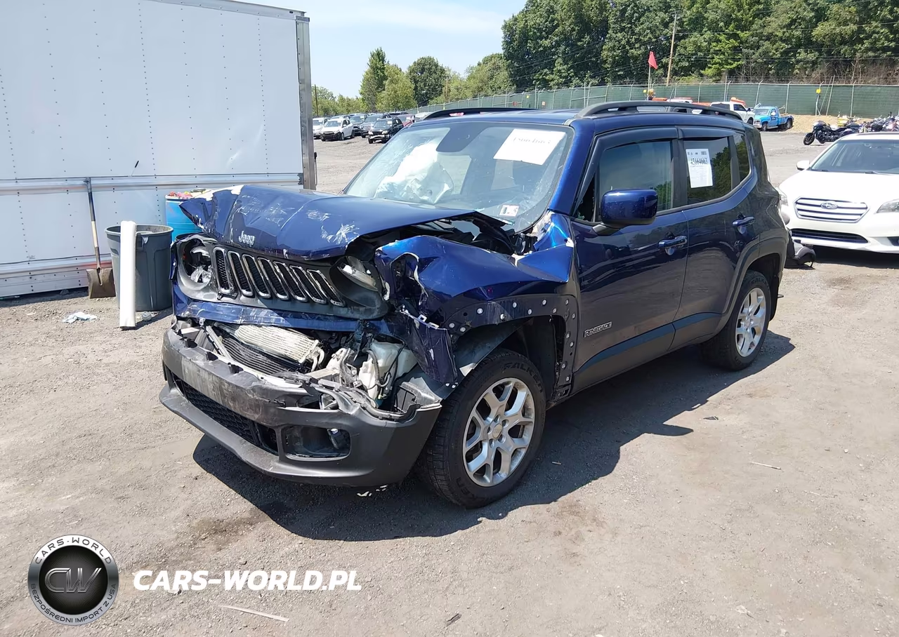2016 Jeep Renegade Latitude VIN:ZACCJBBT8GPE40596 - 2
