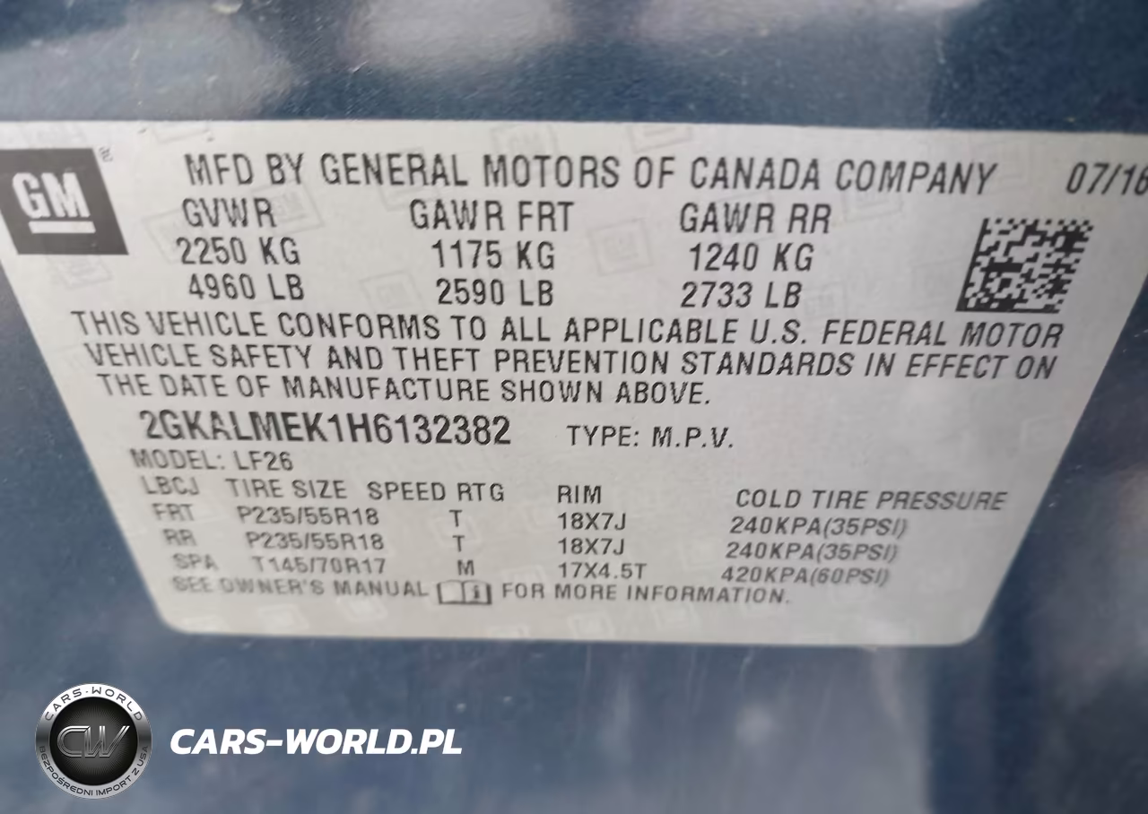 2017 GMC Terrain Sle-1 VIN:2GKALMEK1H6132382 - 9