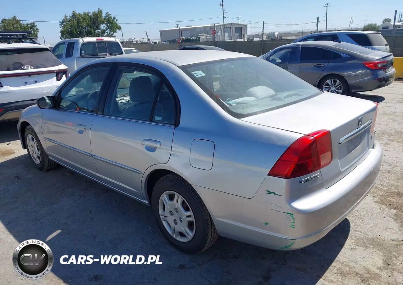 2002 Honda Civic Lx VIN:2HGES16582H592837 - 3