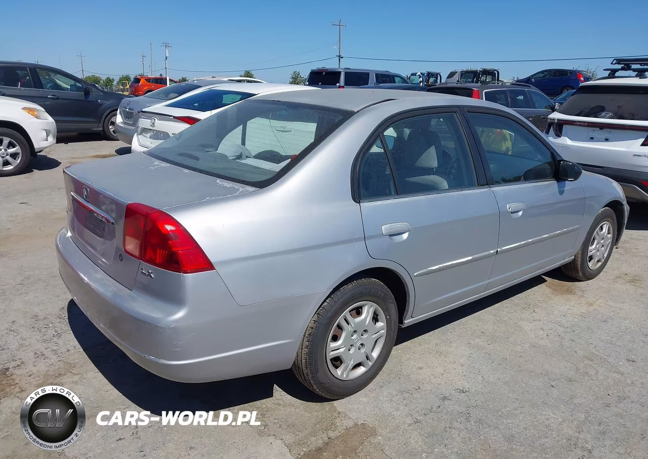 2002 Honda Civic Lx VIN:2HGES16582H592837 - 4