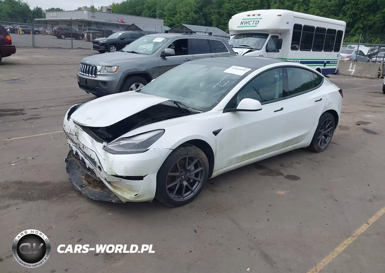 2021 Tesla Model 3 Standard Range Plus Rear-Wheel Drive VIN:5YJ3E1EA0MF029222 - 2