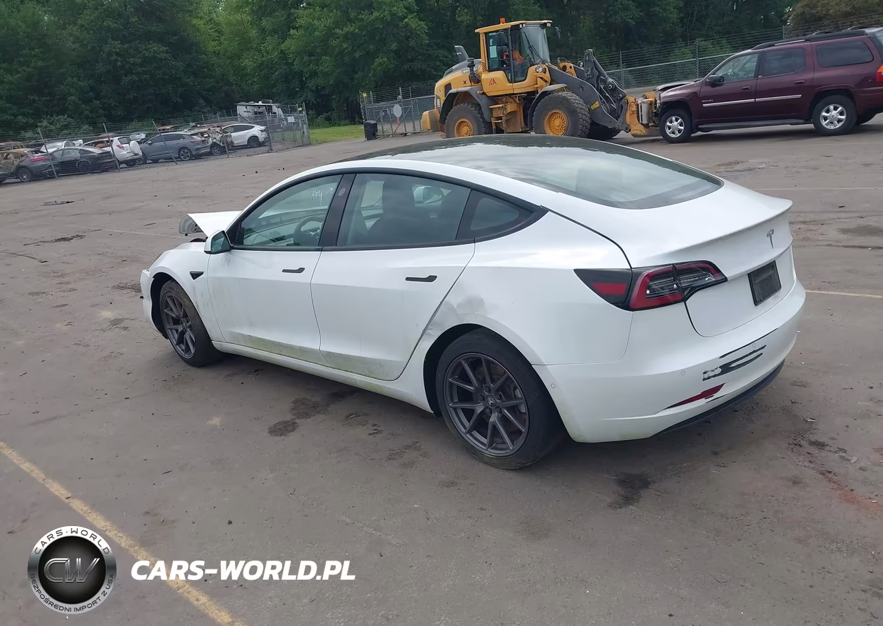 2021 Tesla Model 3 Standard Range Plus Rear-Wheel Drive VIN:5YJ3E1EA0MF029222 - 3