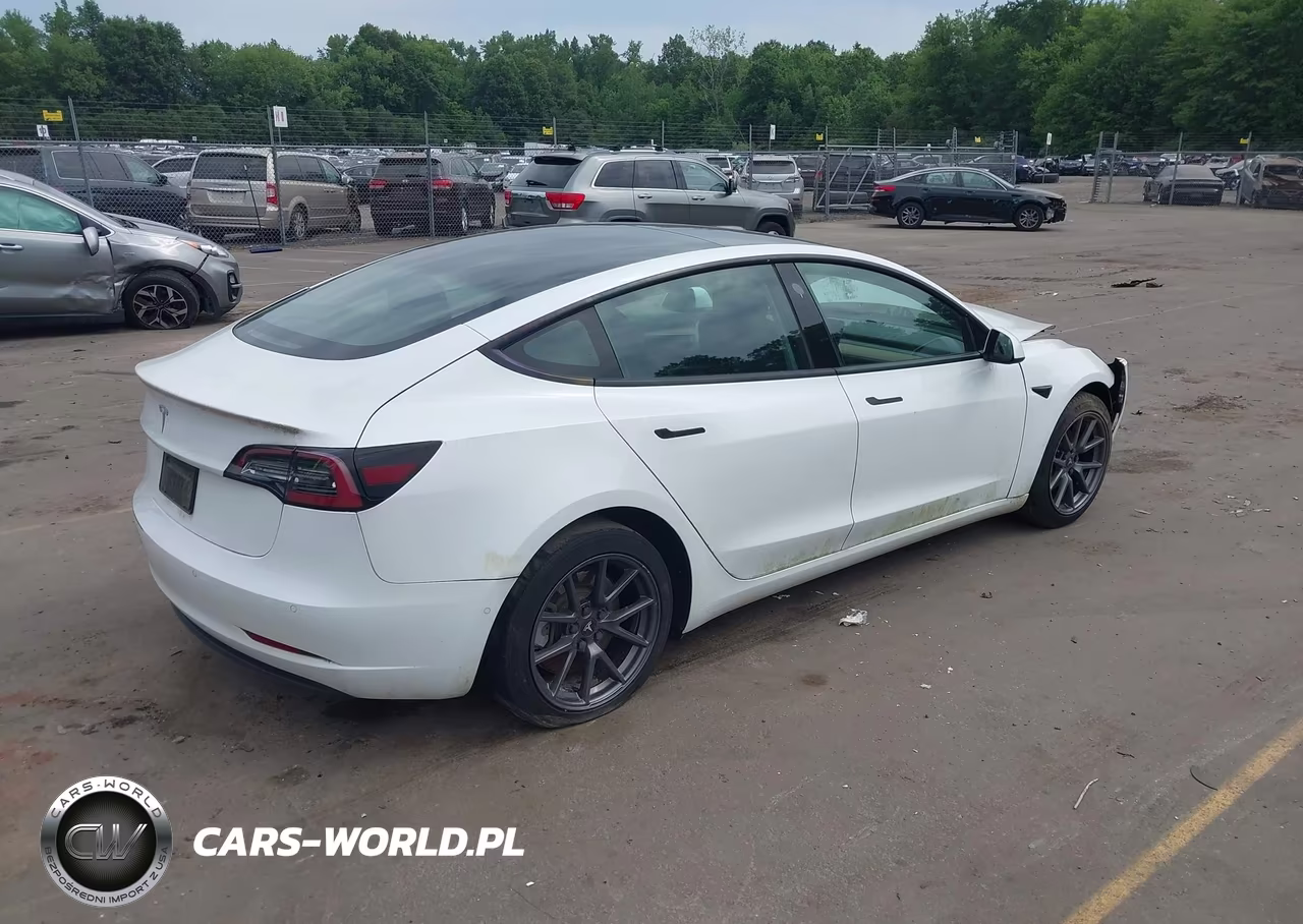 2021 Tesla Model 3 Standard Range Plus Rear-Wheel Drive VIN:5YJ3E1EA0MF029222 - 4