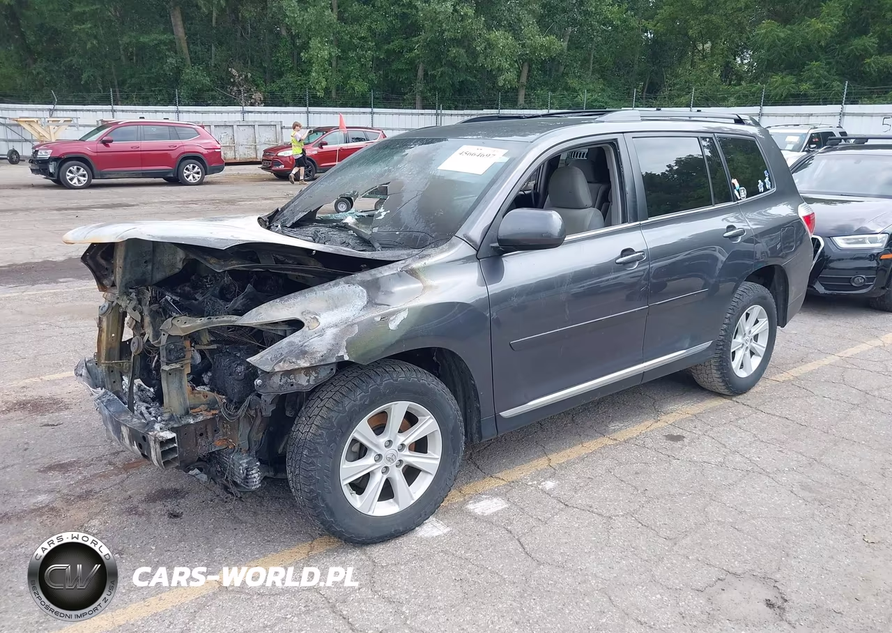 2012 Toyota Highlander Base V6 VIN:5TDBK3EH4CS135230 - 2