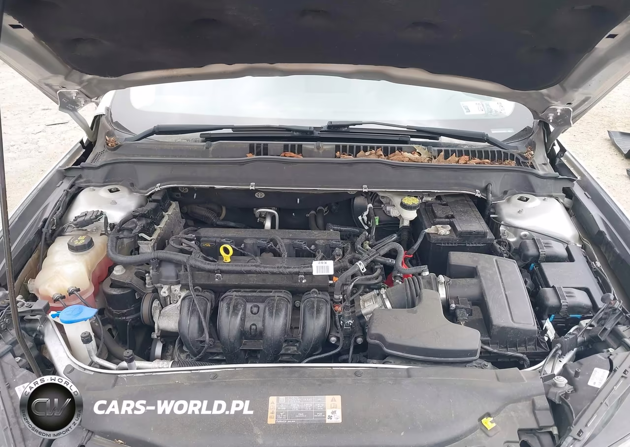 2016 Ford Fusion S VIN:3FA6P0G75GR210277 - 10