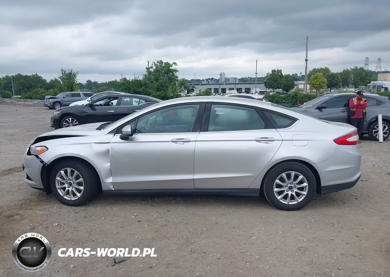 2016 Ford Fusion S VIN:3FA6P0G75GR210277 - 14