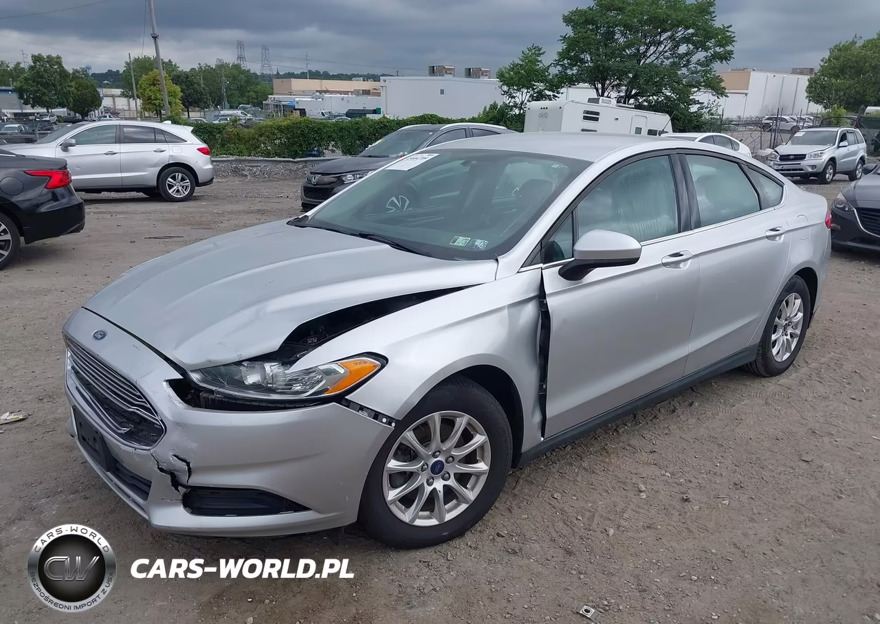 2016 Ford Fusion S VIN:3FA6P0G75GR210277 - 2