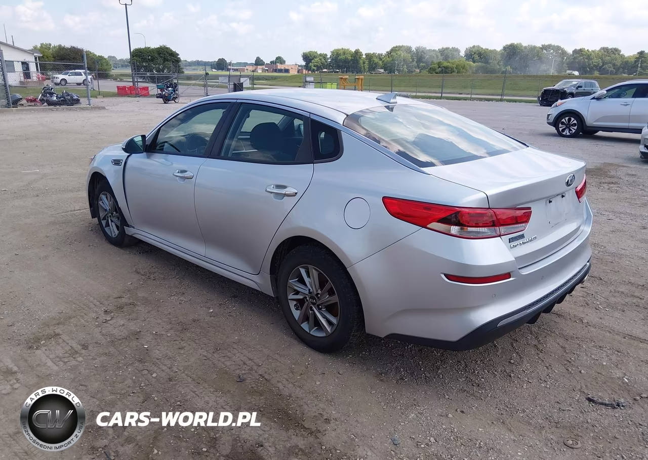 2019 Kia Optima Lx VIN:5XXGT4L36KG302980 - 3