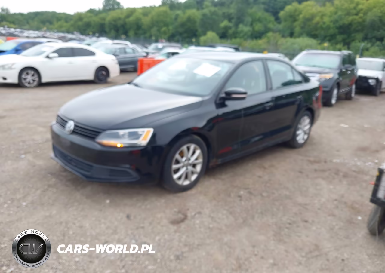 2012 Volkswagen Jetta 2.5L Se VIN:3VWDX7AJ8CM398067 - 2