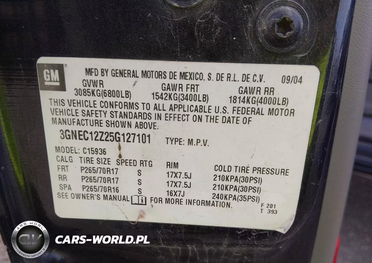 2005 Chevrolet Avalanche 1500 Z66 VIN:3GNEC12Z25G127101 - 8