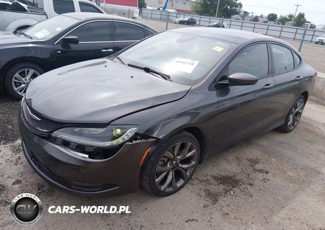 2015 Chrysler 200 S VIN:1C3CCCDG7FN601614 - 2