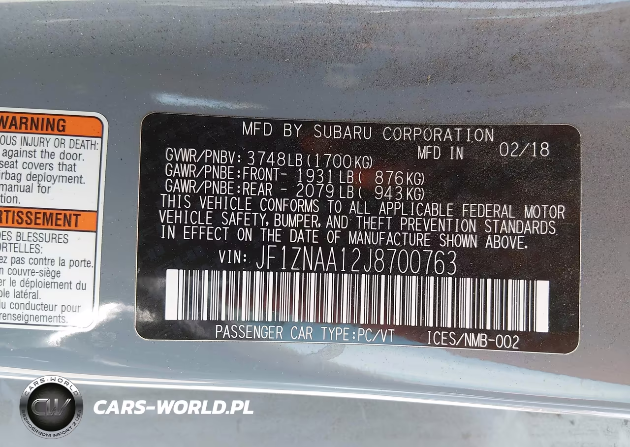 2018 Toyota 86 VIN:JF1ZNAA12J8700763 - 9