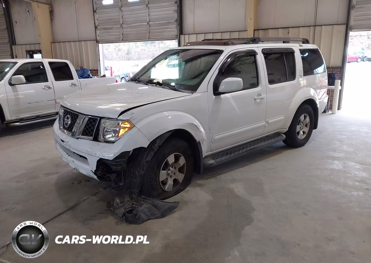 2007 Nissan Pathfinder Se VIN:5N1AR18W07C622191 - 2