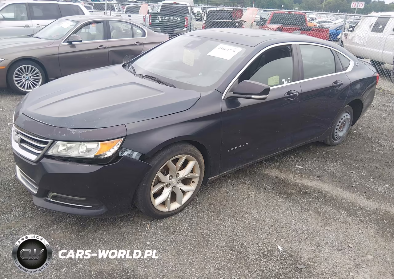 2015 Chevrolet Impala Lt VIN:2G1125S33F9250827 - 2