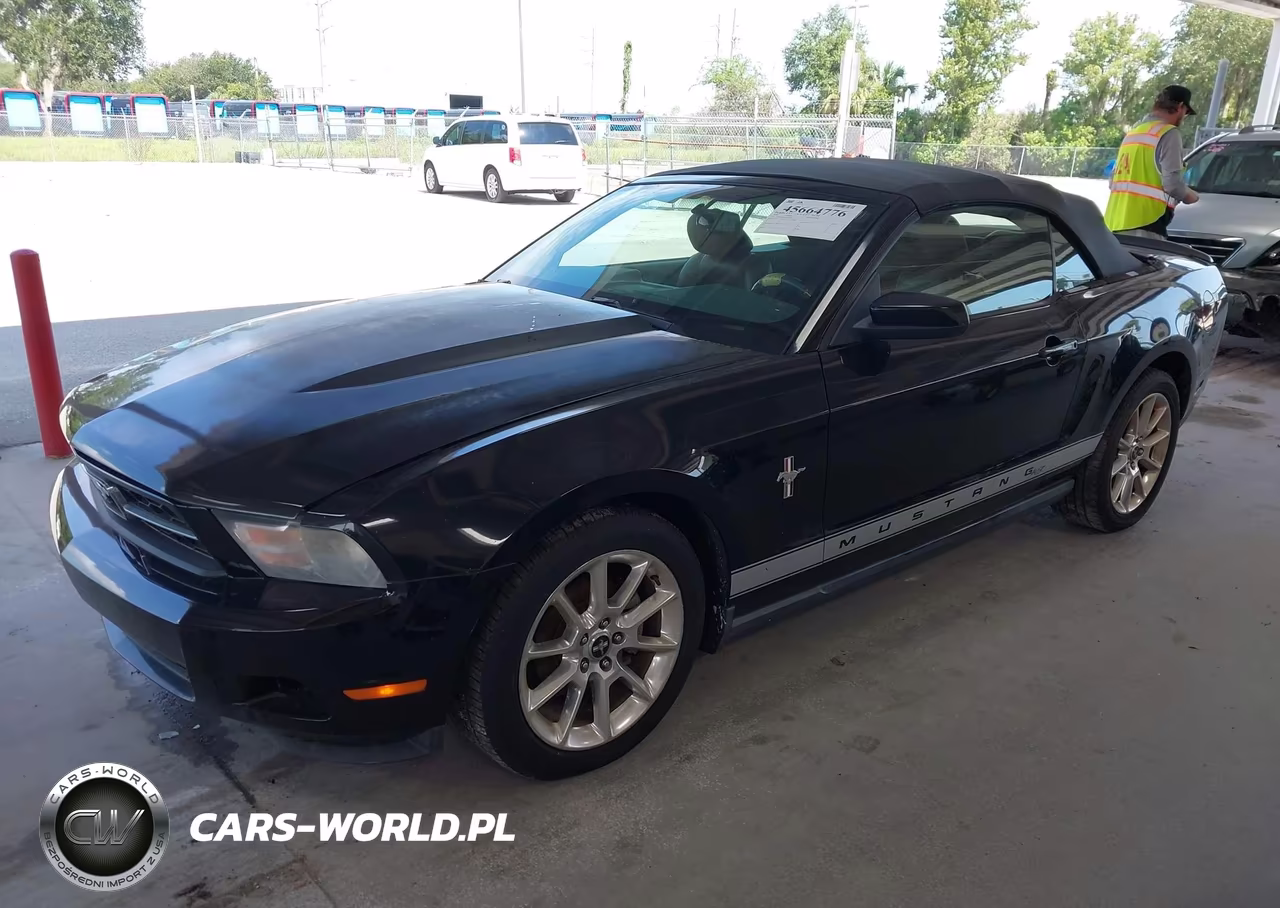 2010 Ford Mustang V6 Premium VIN:1ZVBP8EN8A5166744 - 2