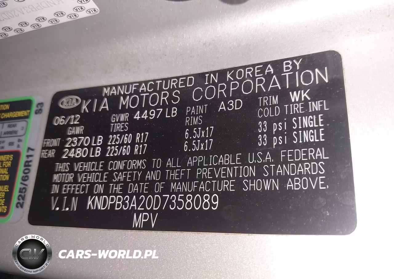 2013 Kia Sportage Lx VIN:KNDPB3A20D7358089 - 9