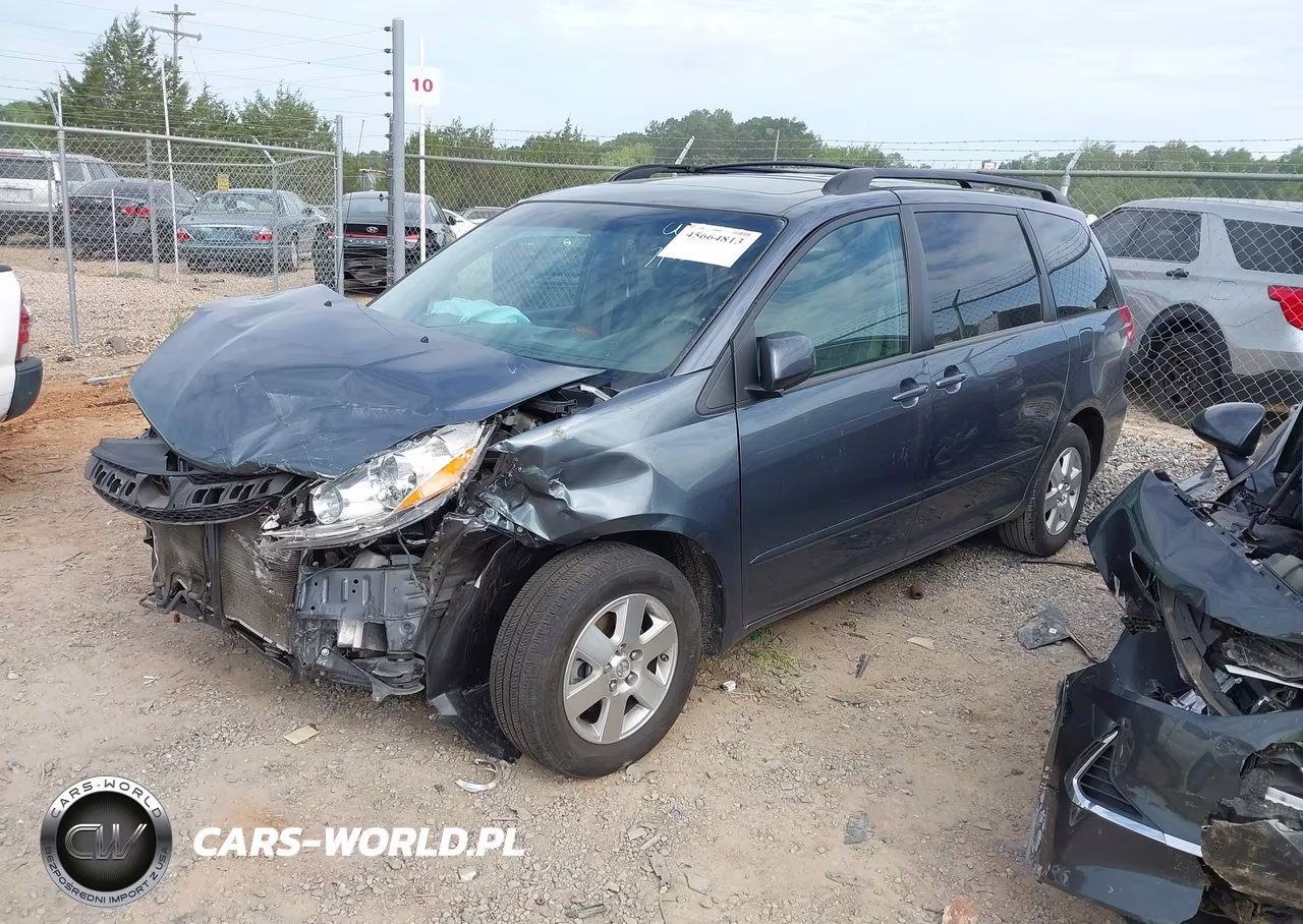 2010 Toyota Sienna Xle VIN:5TDYK4CC8AS306940 - 2