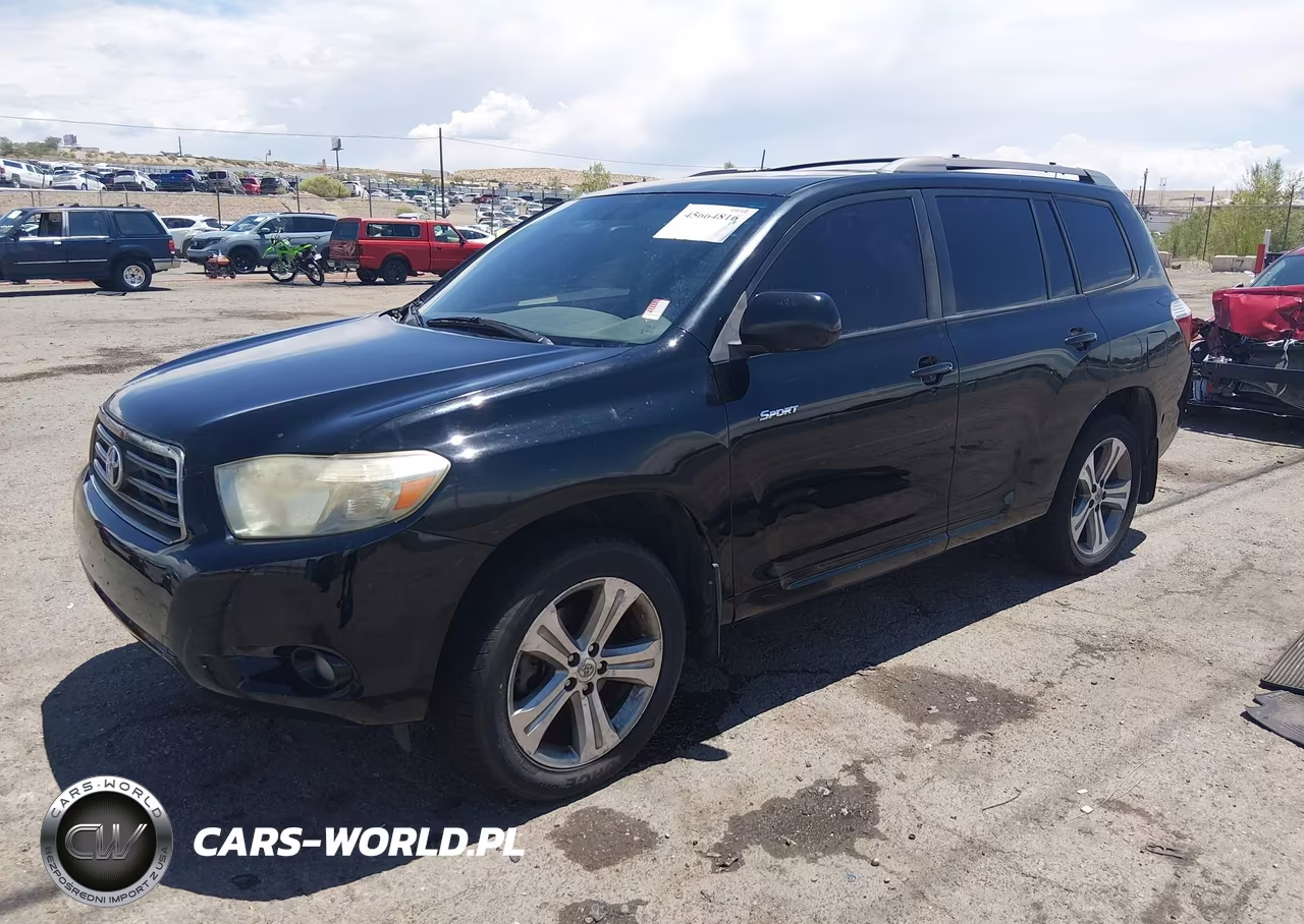 2009 Toyota Highlander Sport VIN:JTEES43A992116466 - 2
