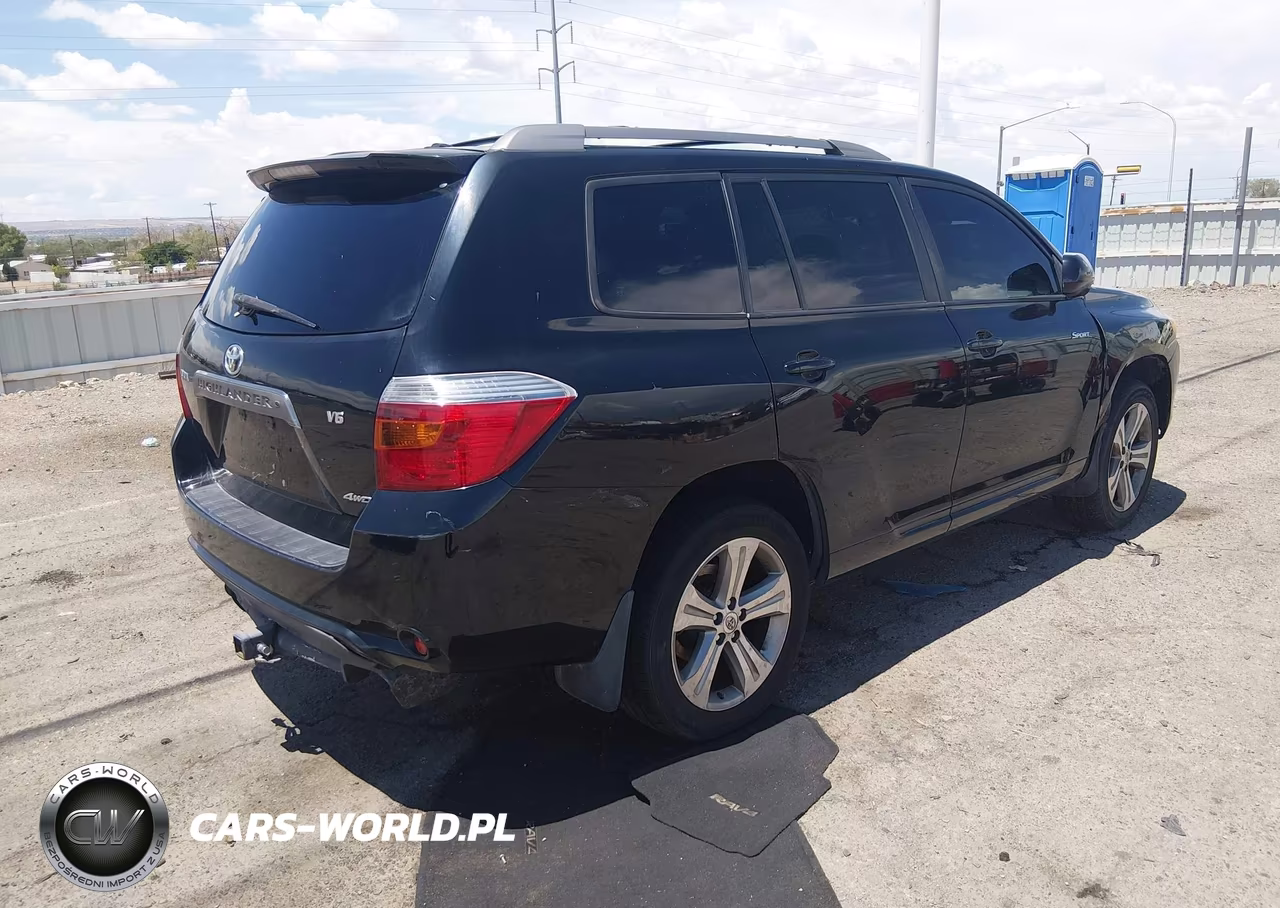 2009 Toyota Highlander Sport VIN:JTEES43A992116466 - 4