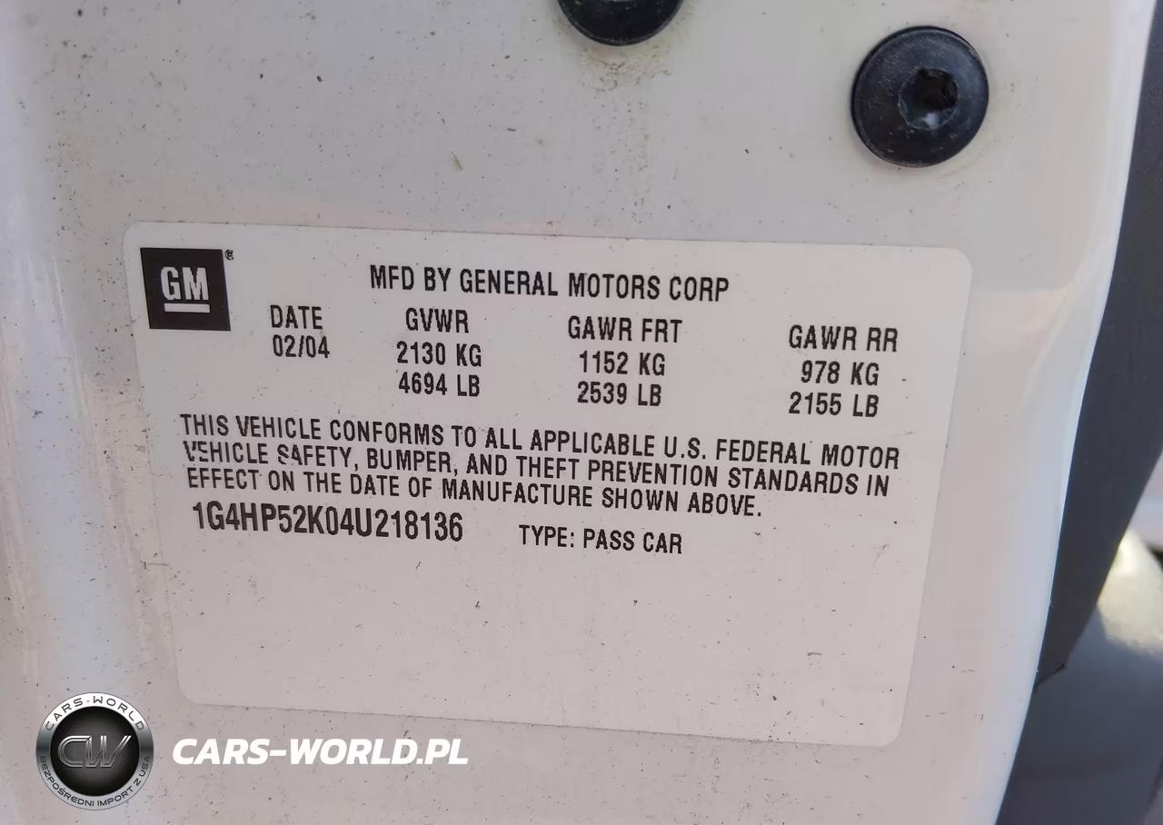 2004 Buick Lesabre Custom VIN:1G4HP52K04U218136 - 9