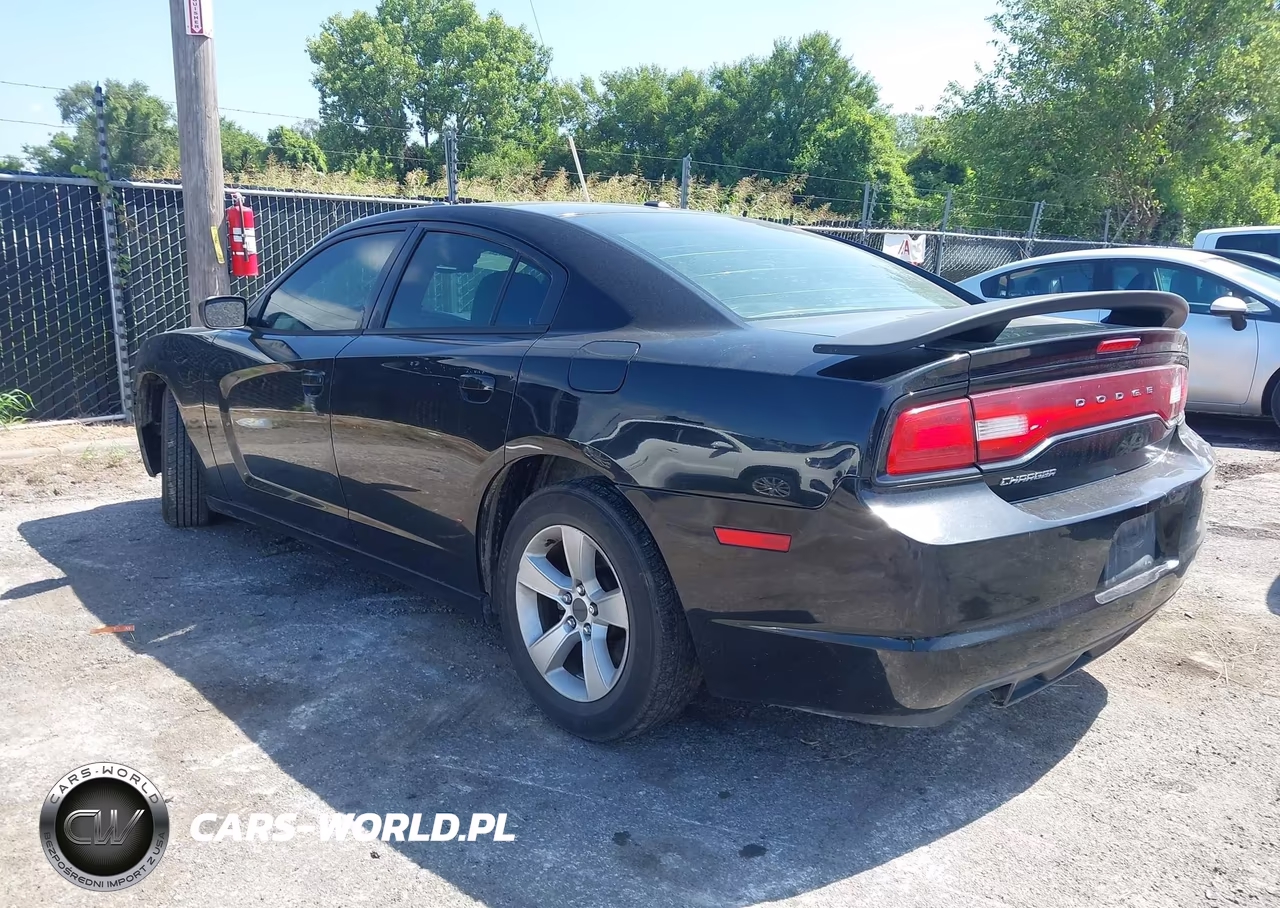 2012 Dodge Charger Se VIN:2C3CDXBG7CH300563 - 3