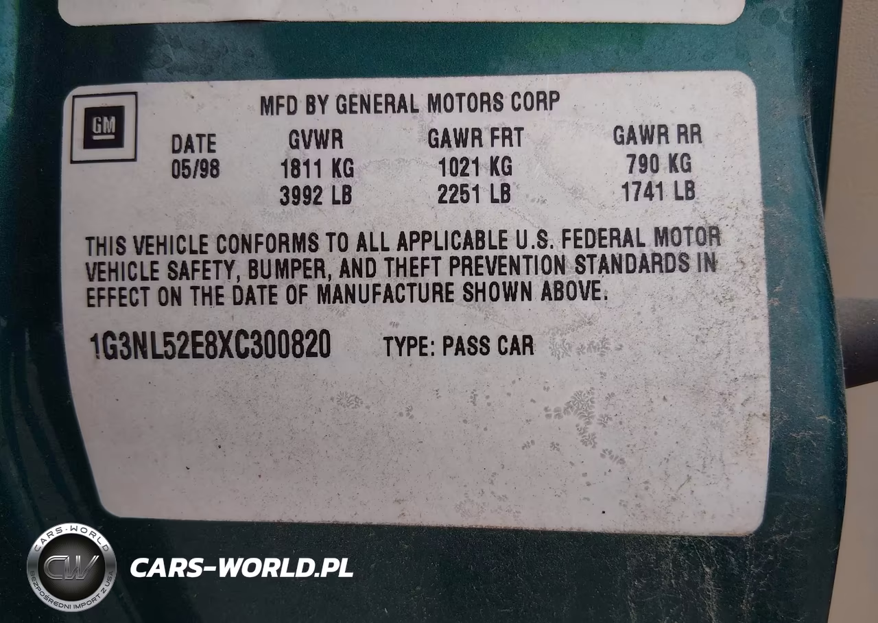 1999 Oldsmobile Alero Gl VIN:1G3NL52E8XC300820 - 9