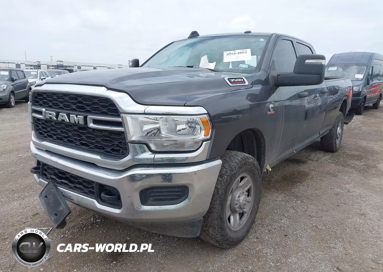 2023 Ram 3500 Tradesman 4X4 8' Box VIN:3C63R3GL4PG507730 - 2