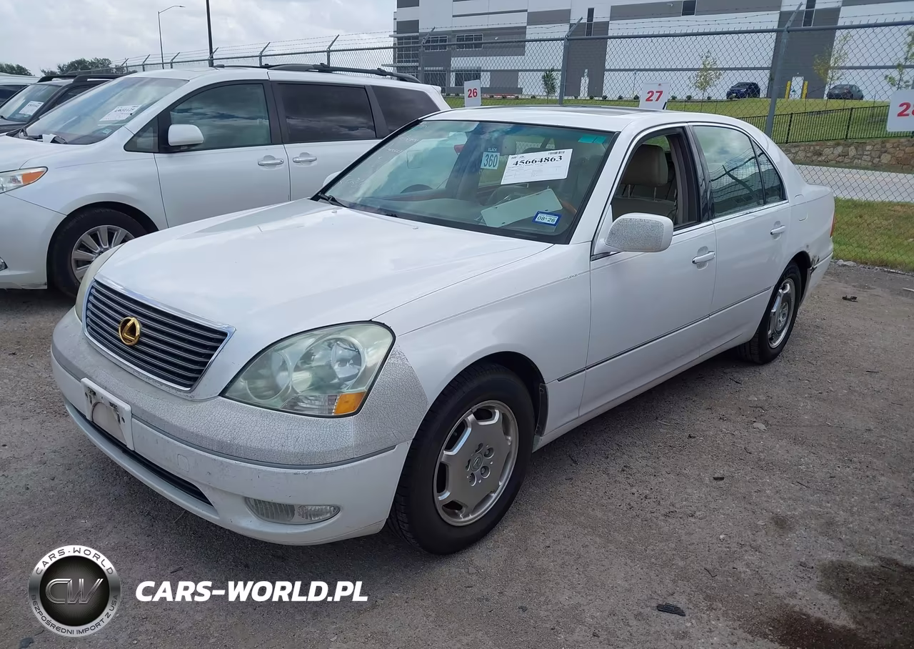 2001 Lexus Ls 430 VIN:JTHBN30F210050186 - 2