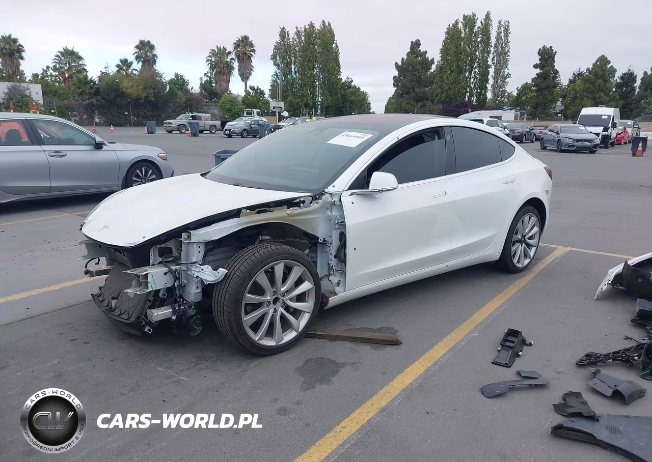 2019 Tesla Model 3 Long Range-Mid Range-Standard Range-Standard Range Plus VIN:5YJ3E1EA0KF301457 - 2