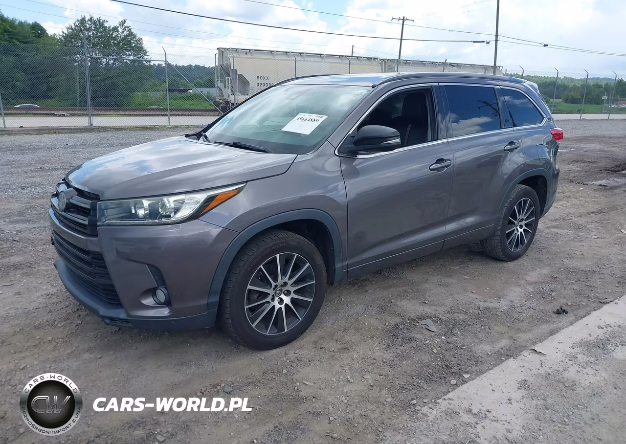 2017 Toyota Highlander Se VIN:5TDKZRFH2HS508902 - 2