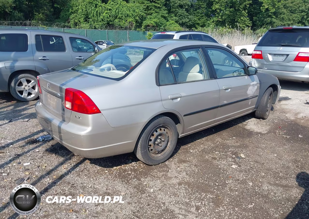 2002 HONDA CIVIC LX VIN:1HGES16672L078778 - 4